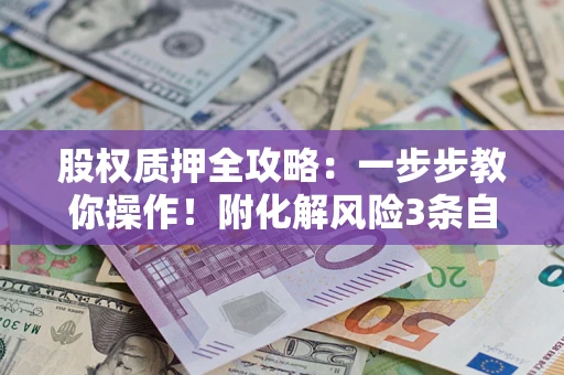 北京股权质押全攻略：一步步教你操作！附化解风险3条自救法则