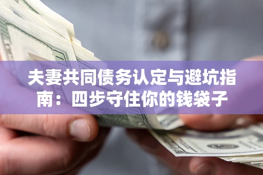 北京夫妻共同债务认定与避坑指南：四步守住你的钱袋子
