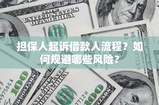 北京担保人起诉借款人流程？如何规避哪些风险？