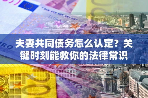 北京夫妻共同债务怎么认定？关键时刻能救你的法律常识