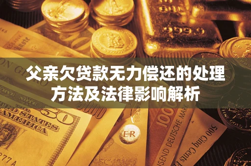 北京父亲欠贷款无力偿还的处理方法及法律影响解析