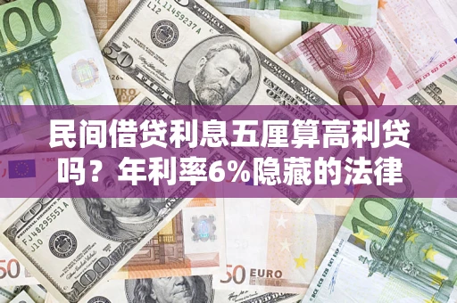 北京民间借贷利息五厘算高利贷吗？年利率6%隐藏的法律风险全解析