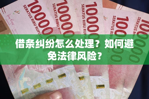 北京借条纠纷怎么处理？如何避免法律风险？