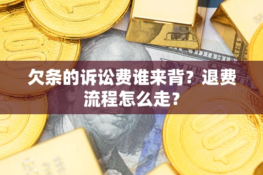 北京欠条的诉讼费谁来背？退费流程怎么走？